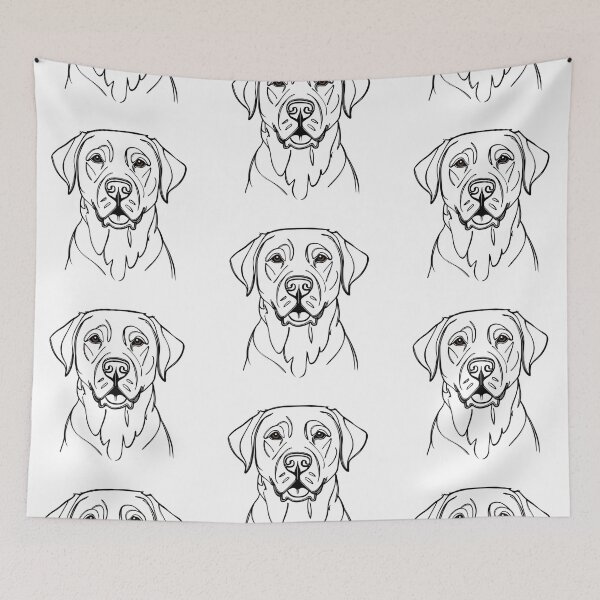 Item preview, Labrador Retriever Head Art designed and sold by FreeStyleTrend.