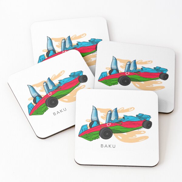 Item preview, F1 - AZERBAIJAN (with writing) designed and sold by lineandlunar.