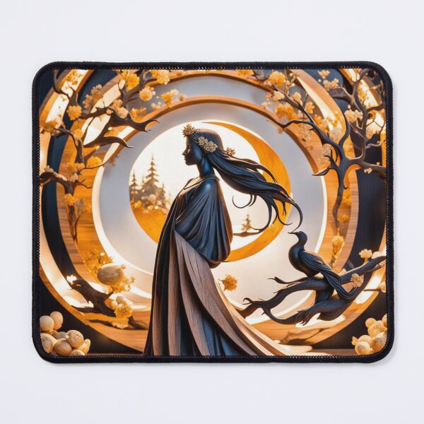 Item preview, Elegance in Bloom: A Wooden Sculpture designed and sold by ZenOfAIarts.