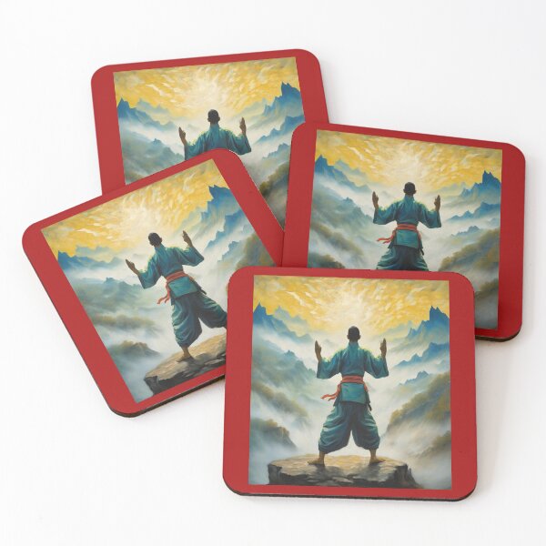 Item preview, "Zen Master: Martial Arts Mastery in Meditation" designed and sold by Artisticanvas.