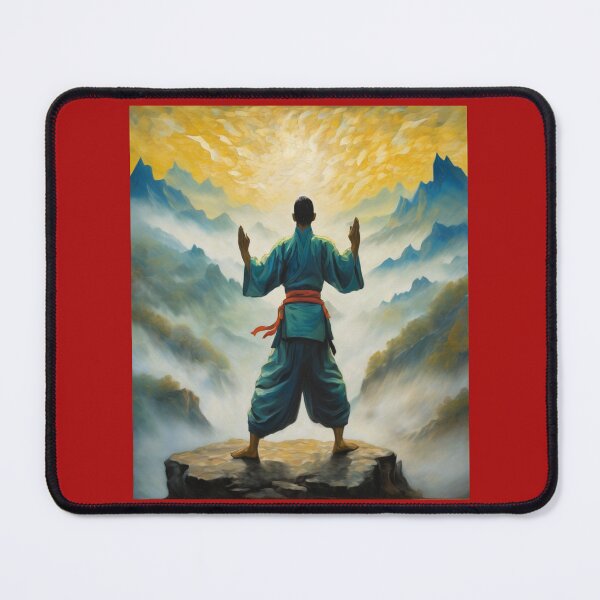 Item preview, "Zen Master: Martial Arts Mastery in Meditation" designed and sold by Artisticanvas.