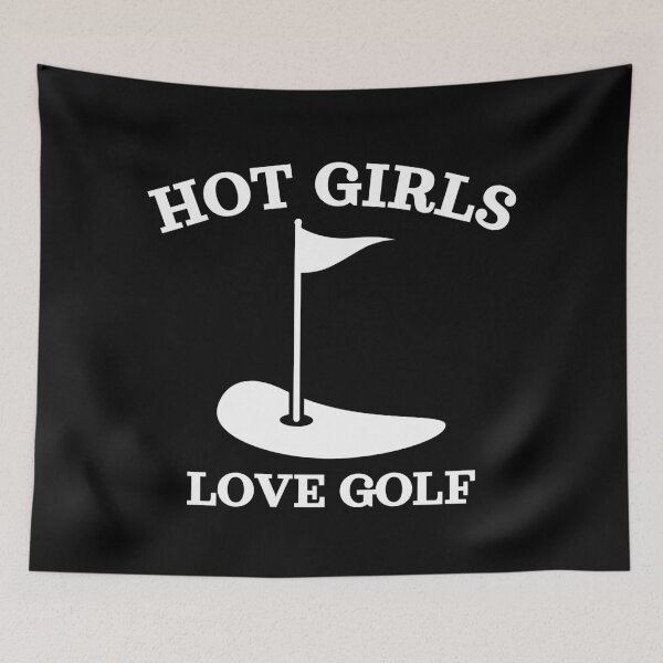 Item preview, Hot Girls Love Golf, White designed and sold by UNK-Fatigues.