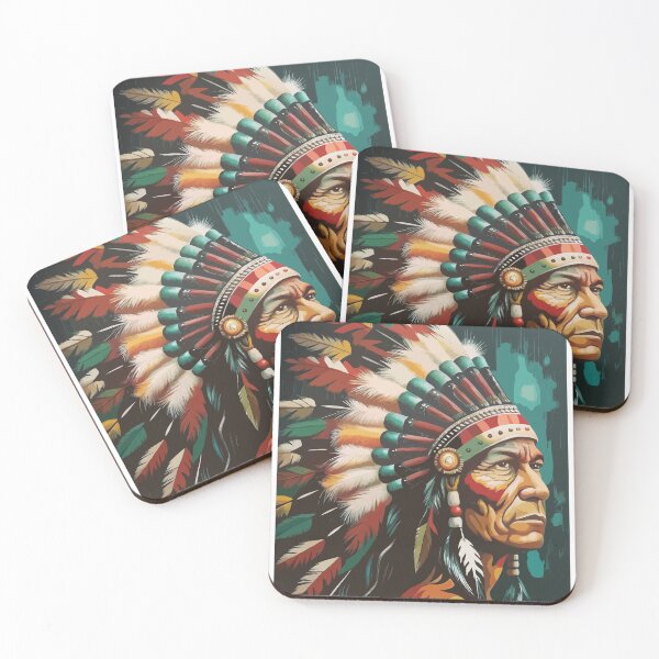 Item preview, Native American Leader designed and sold by BelleRiviera.