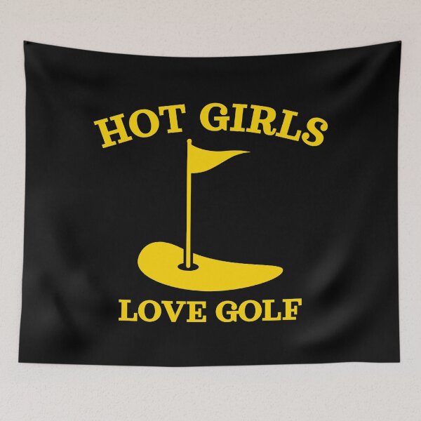 Item preview, Hot Girls Love Golf, Yellow designed and sold by UNK-Fatigues.