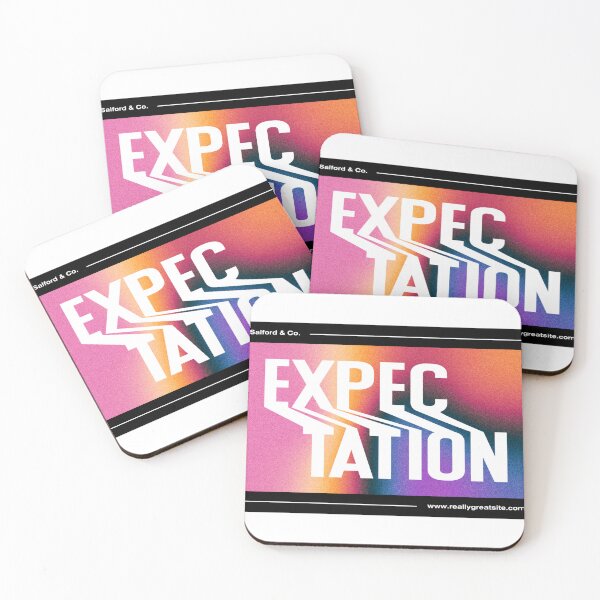 Item preview, "Expectation" Minimalist Design designed and sold by threadstripe.