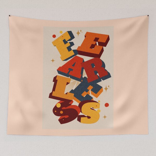 Item preview, Fearless Lettering designed and sold by RTai.