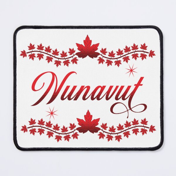 Item preview, Nunavut Canada in a Big Bold and Red Design from Tjays on a Cool designed and sold by TJays.