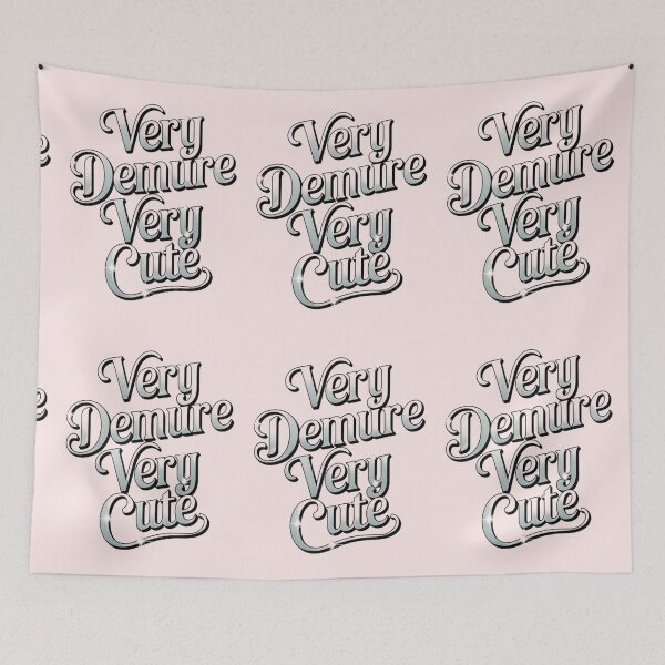 Item preview, Text sticker: Very Demure Very Cute designed and sold by Fil4.