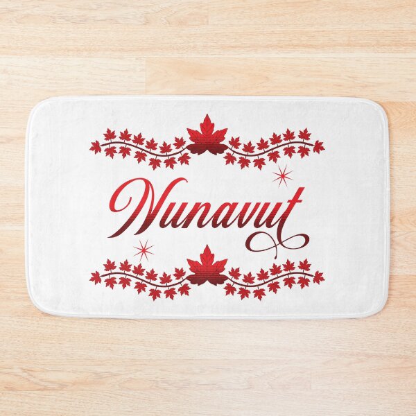 Item preview, Nunavut Canada in a Big Bold and Red Design from Tjays on a Cool designed and sold by TJays.