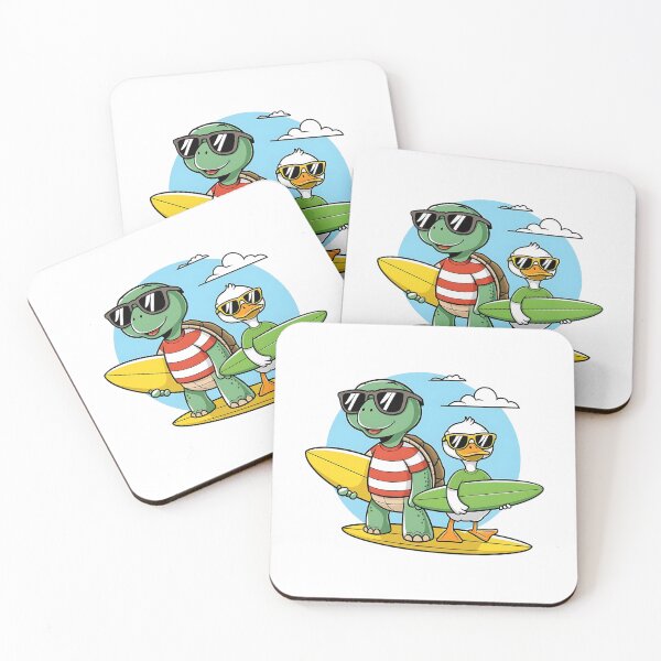 Item preview, Turtle Ducks - Beach Buddies designed and sold by BROWNEESHOUSE.