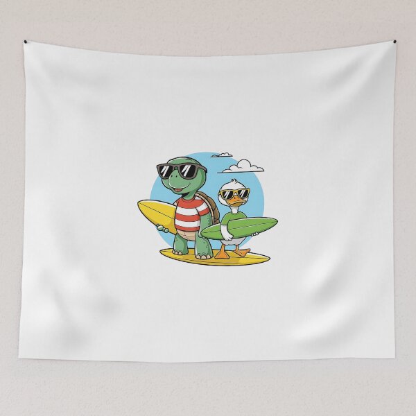 Item preview, Turtle Ducks - Beach Buddies designed and sold by BROWNEESHOUSE.