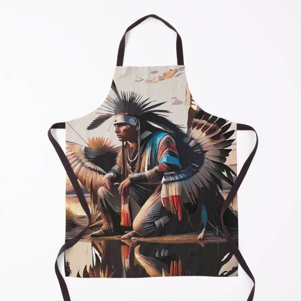 Item preview, Native American Warrior designed and sold by BelleRiviera.