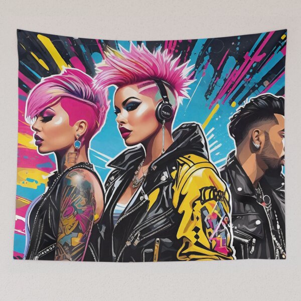 Artikelvorschau, Neon Punk Crew entworfen und verkauft von UNK-Fatigues.