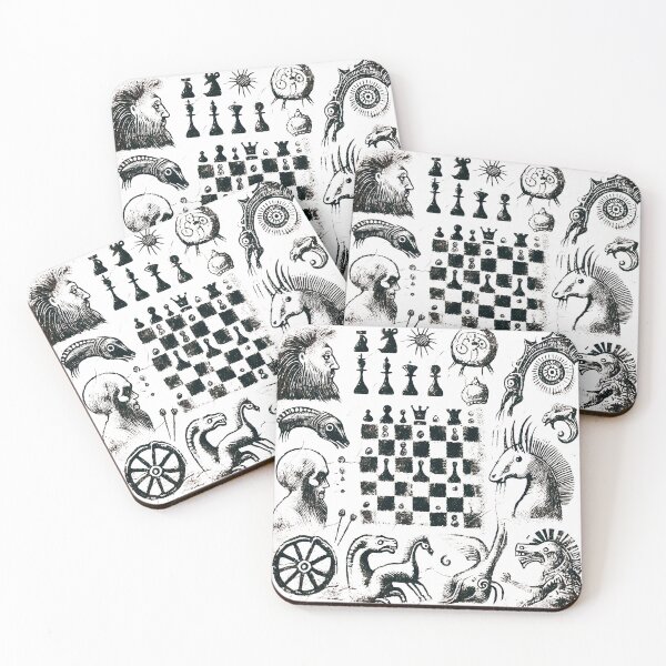 Item preview, Prehistoric Chess — Dinosaur Era Chess Design designed and sold by chesstopia.