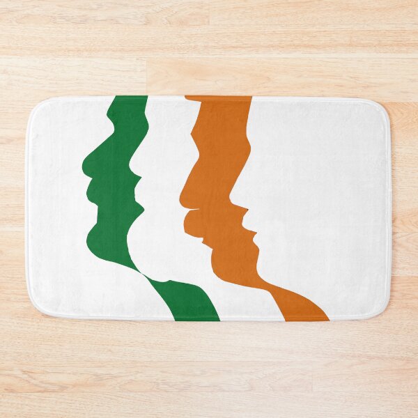 Artikelvorschau, Das Wolfe Tones Profildesign der irischen Trikolore entworfen und verkauft von REAL IRISH GIFTS.