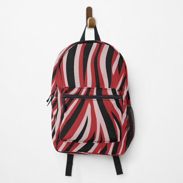 Item preview, A design of a tiger pattern in bold red and black stripes.  designed and sold by HEMRO.