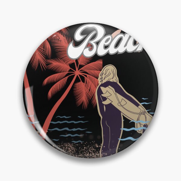 Item preview, Malibu beach dark version designed and sold by Artistikvibes.