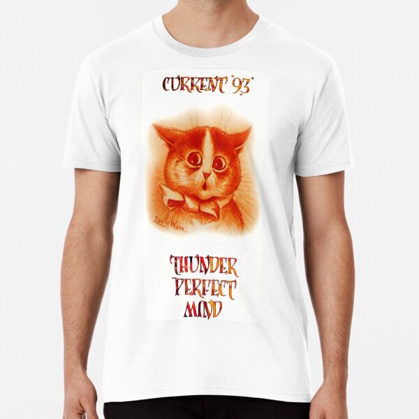 Item preview, Current 93 : Thunder Perfect Mind : Louis Wain Cat : Psychedelic Neofolk designed and sold by dcartist333.