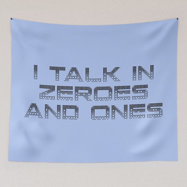 Item preview, Computer Language - I Talk In Zeroes And Ones designed and sold by kcaandwu.