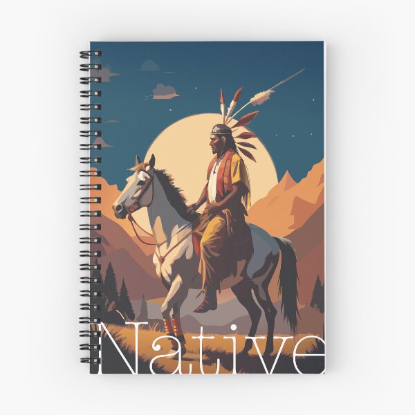 Item preview, Native American warrior on a horse designed and sold by BelleRiviera.