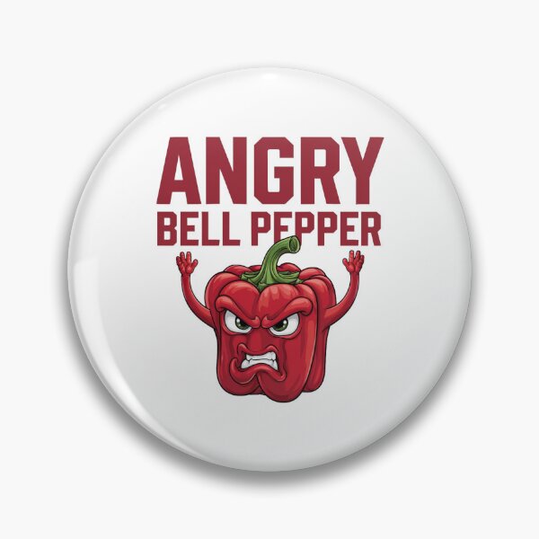 Item preview, Angry Bell Pepper designed and sold by Gentle40Winks.