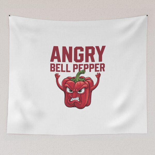 Item preview, Angry Bell Pepper designed and sold by Gentle40Winks.
