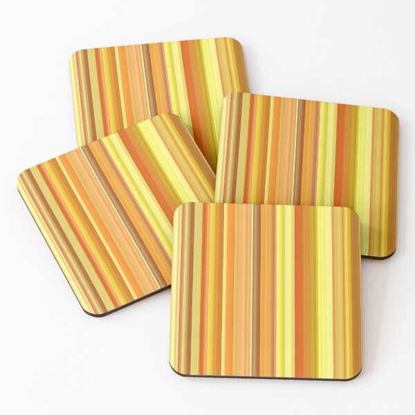 Item preview, Vertical Stripes in Different Shades of Yellow and Brown designed and sold by KaSaPo.