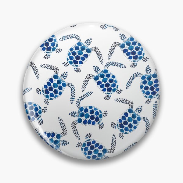 Item preview, Watercolor sea turtle pattern designed and sold by ElizabethCoelho.
