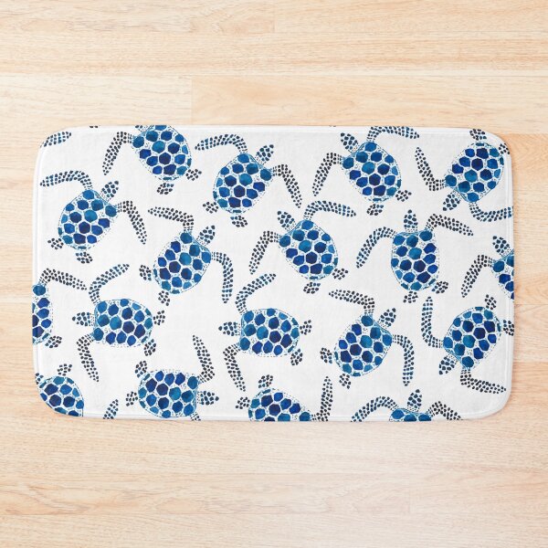 Item preview, Watercolor sea turtle pattern designed and sold by ElizabethCoelho.