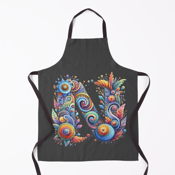 Item preview, Letter N. abc. Alphabet. Floral N in Full Bloom designed and sold by Ihor Ivanov.