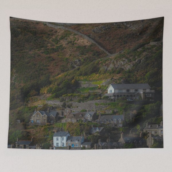 Item preview, The mountainside town designed and sold by CHBPhotography.