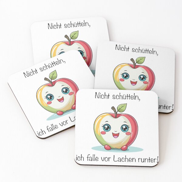 Artikelvorschau, Motiv Apfel für Kinder - Nicht schütteln entworfen und verkauft von DSt-Design.