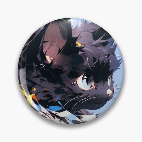 Item preview, Gato negro con syal designed and sold by ChibiMavis.