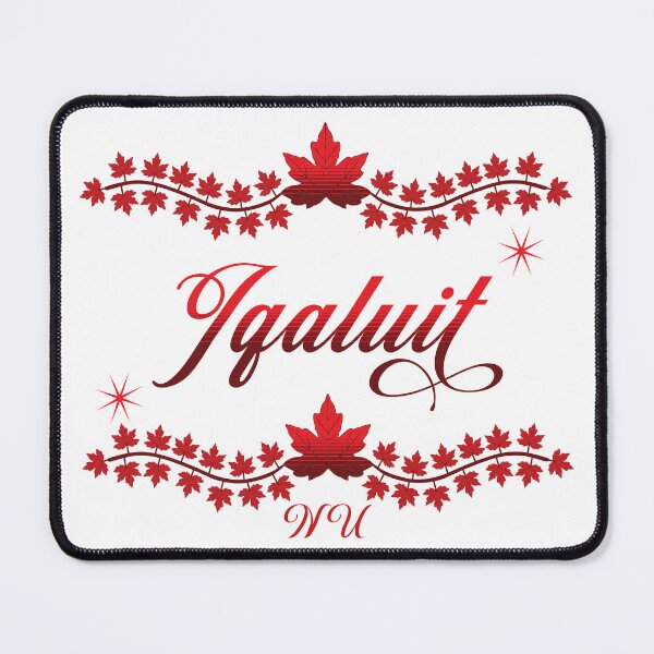Item preview, Iqaluit Canada in a Big Bold and Red Design from Tjays on a Cool designed and sold by TJays.