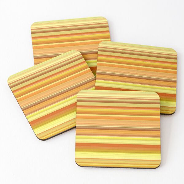 Item preview, Horizontal Stripes in Different Shades of Yellow and Brown designed and sold by KaSaPo.