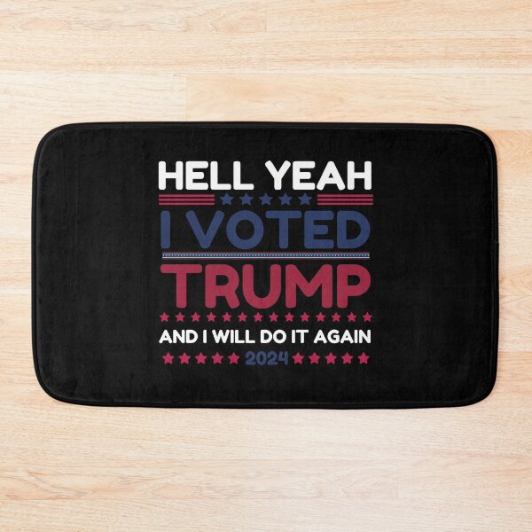 Item preview, Hell Yeah I Voted Trump And I Will Do It Again designed and sold by Only Legends.