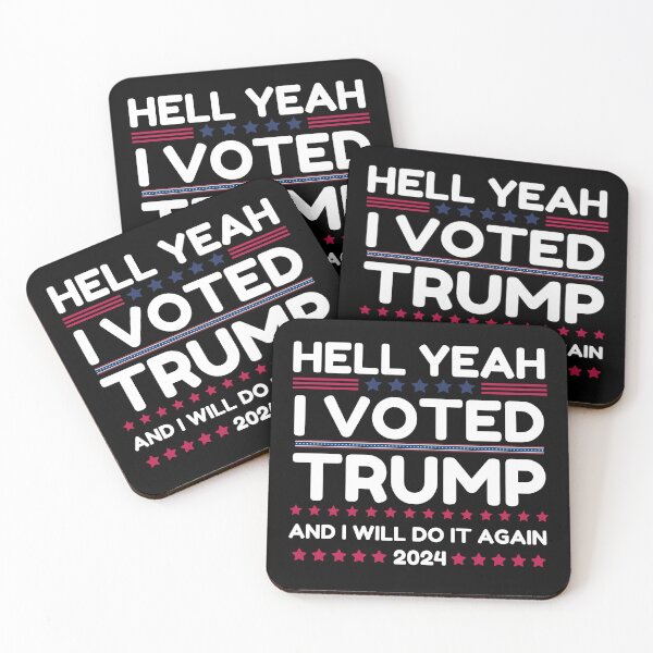 Item preview, Hell Yeah I Voted Trump And I Will Do It Again designed and sold by Only Legends.