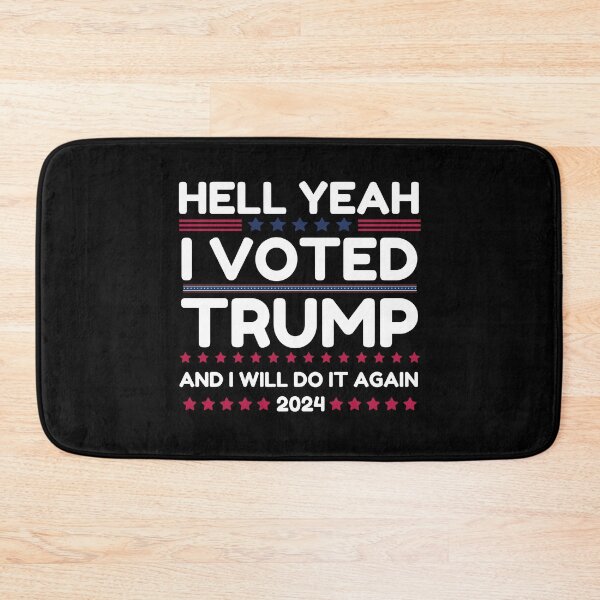 Item preview, Hell Yeah I Voted Trump And I Will Do It Again designed and sold by Only Legends.