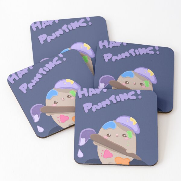 Item preview, Happy painting tato! designed and sold by thecuddlycoffin.