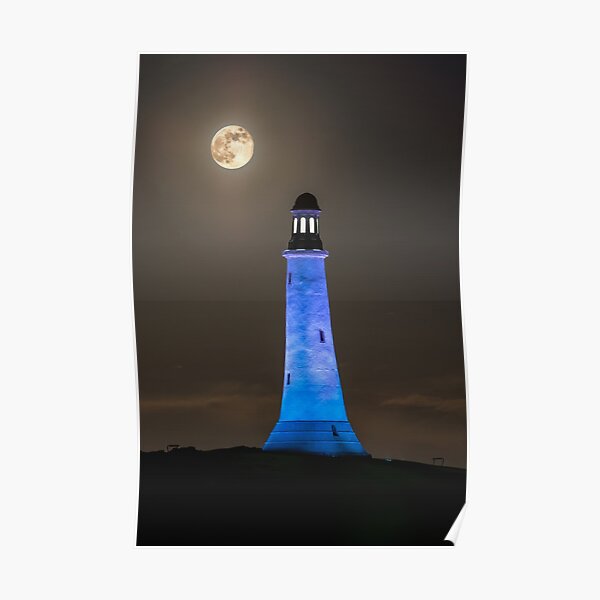 Hoad Monument Full Moon Poster