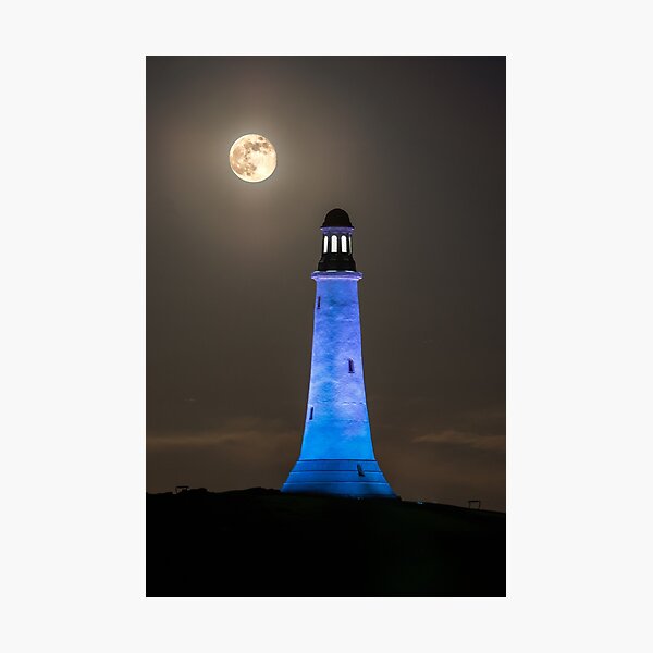 Hoad Monument Full Moon Photographic Print