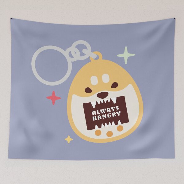 Item preview, Always Hangry Shibe designed and sold by MINIMOillu.