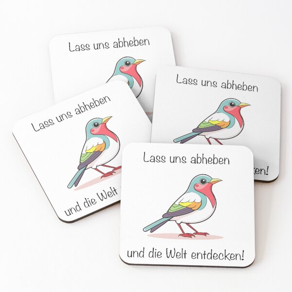 Artikelvorschau, Motiv Vogel für Kinder - Lass uns abheben entworfen und verkauft von DSt-Design.
