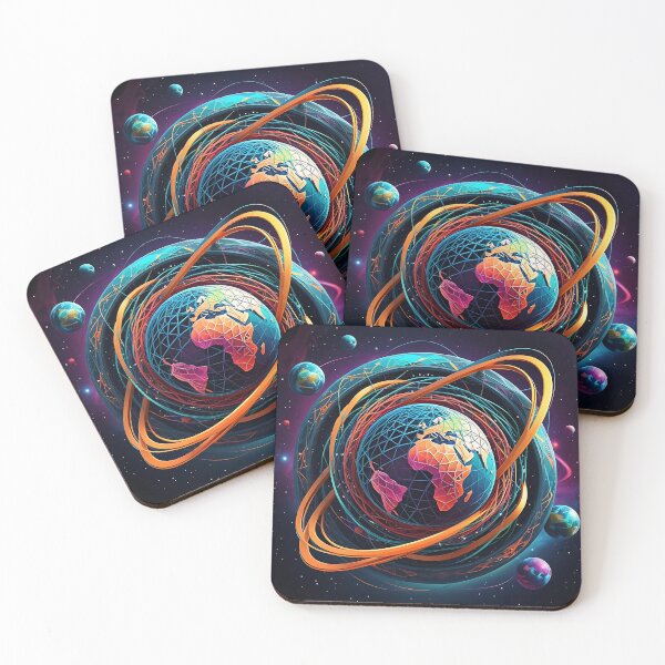 Item preview, Quantum Entanglement and Earth designed and sold by 0penvimark.