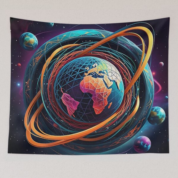 Item preview, Quantum Entanglement and Earth designed and sold by 0penvimark.