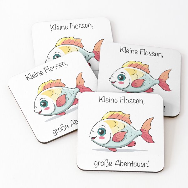 Item preview, Fish motif for children - Small fins designed and sold by DSt-Design.