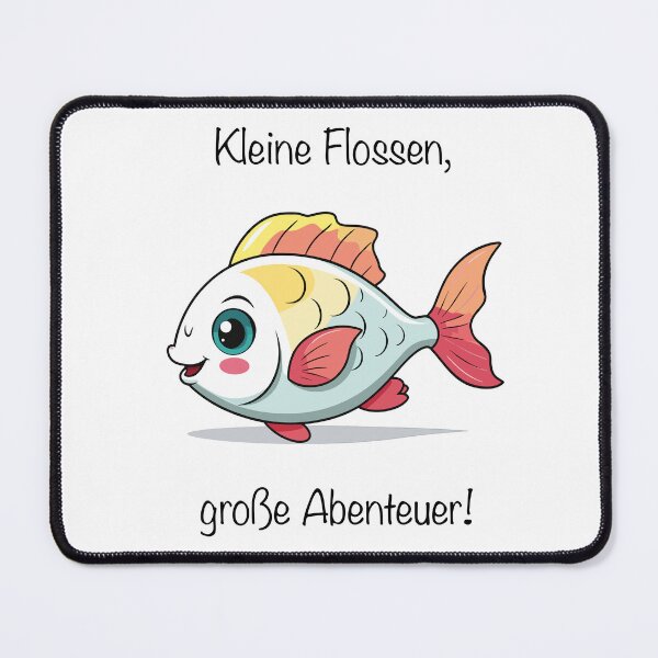 Item preview, Fish motif for children - Small fins designed and sold by DSt-Design.