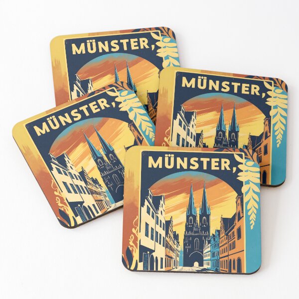 Item preview, Munster Germany Vintage Travel Tourism  designed and sold by TravelersGems.