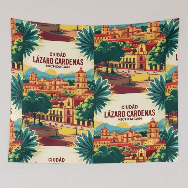 Item preview, Ciudad Lazaro Cardenas Michoacan Mexico Vintage Travel Tourism  designed and sold by TravelersGems.