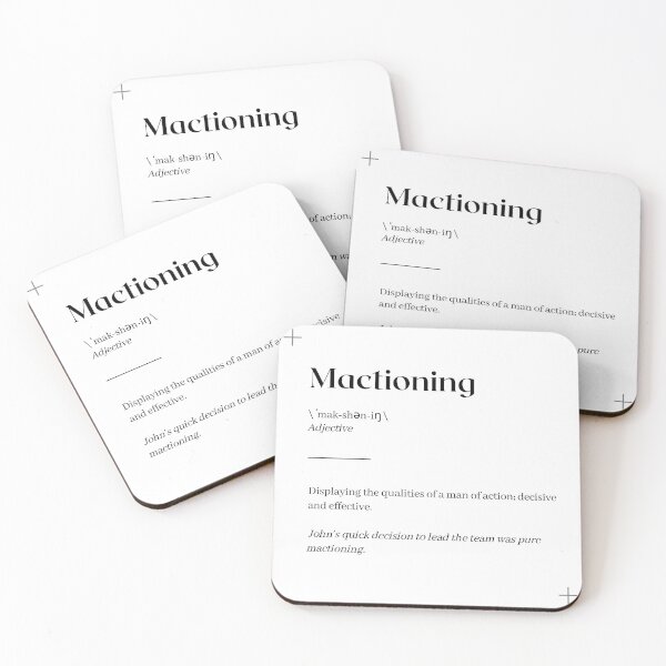 Item preview, Mactioning Definition  designed and sold by UNK-Fatigues.